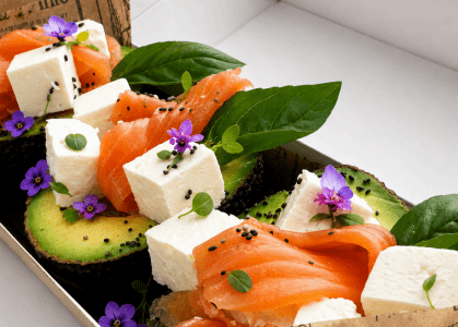ATTA AVOCADO WITH SMOKED SALMON