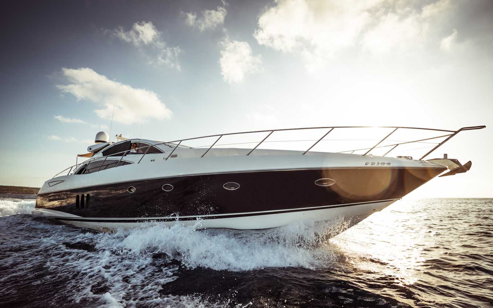 Sunseeker Predator 72  "number 9"