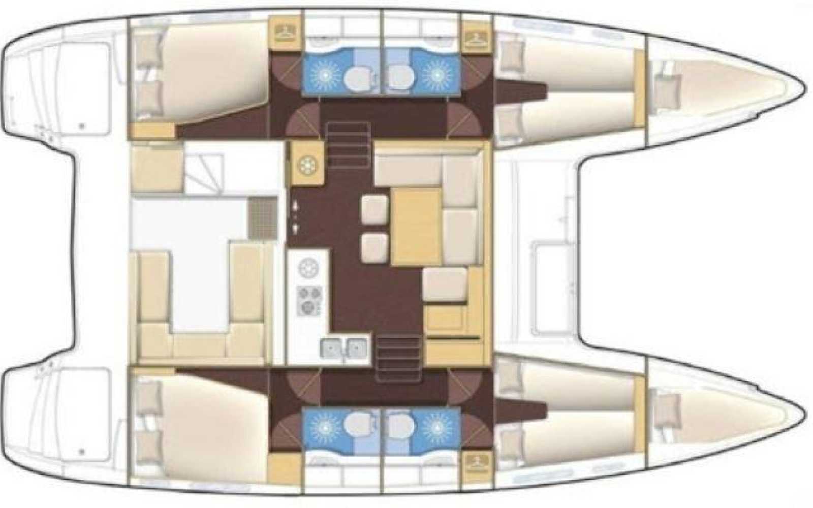 Lagoon 400 "ocean Blue"